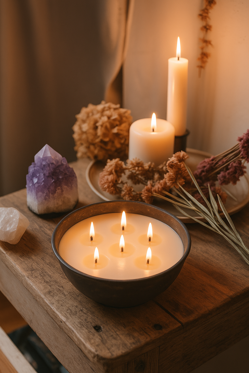 Antik Bakır – Büyük Mum