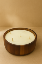 Natural Akasya Grand Bowl Candle