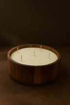 Natural Akasya Grand Bowl Candle
