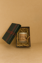 Mat Buzlu Cam Klasik Form – Beyaz Kokulu Mum