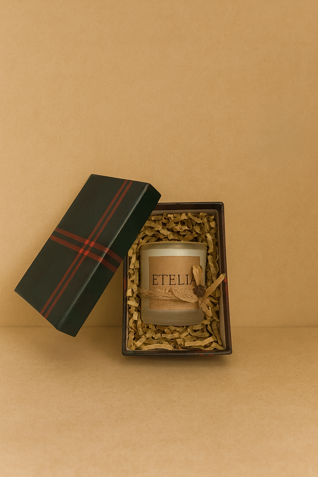 Mat Buzlu Cam Klasik Form – Beyaz Kokulu Mum