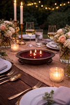 Antik Bordo Büyük Çanak Mum | %100 Soya Wax