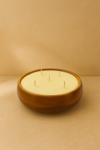 Natural Akasya Grand Bowl Candle