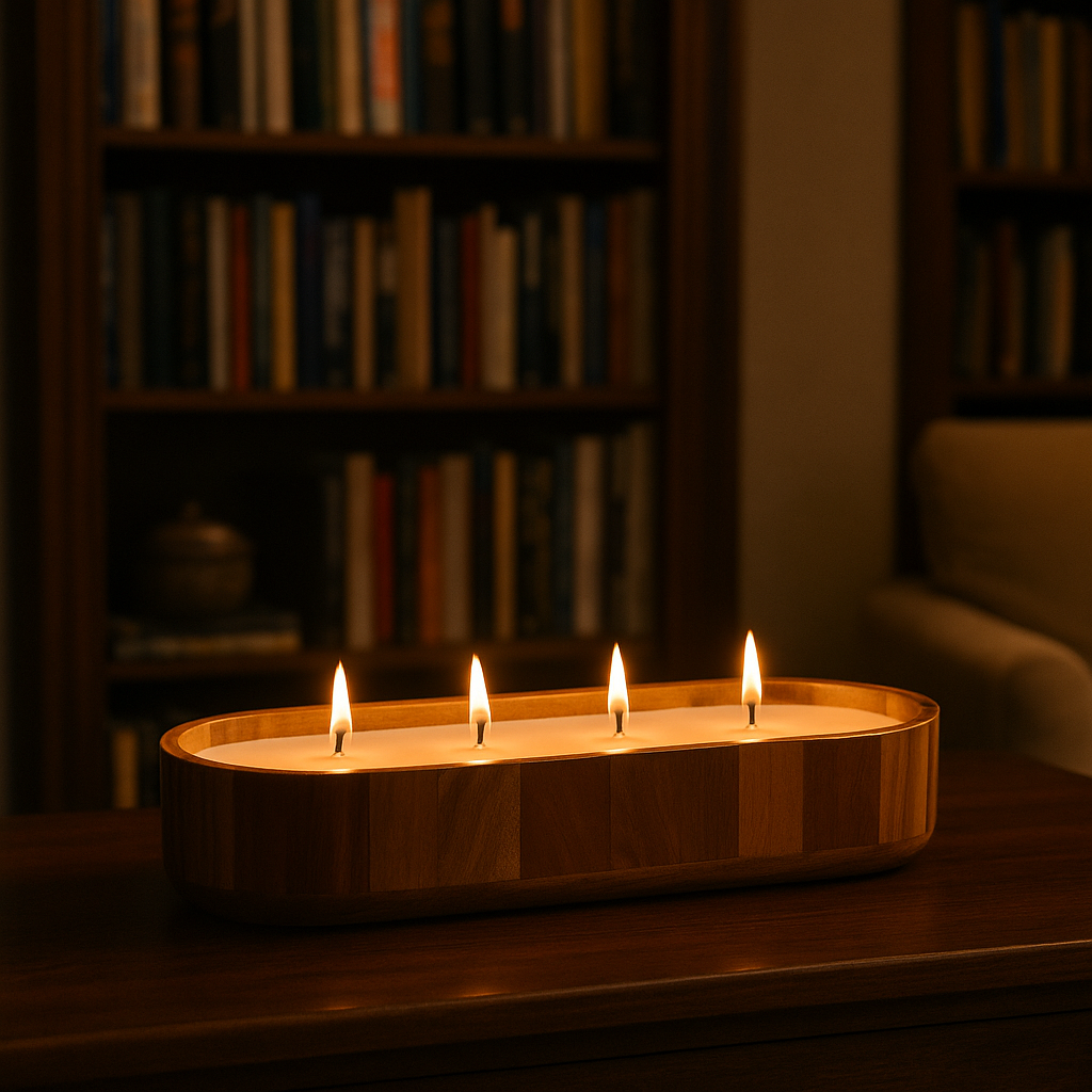 Natural Akasya Longline Candle