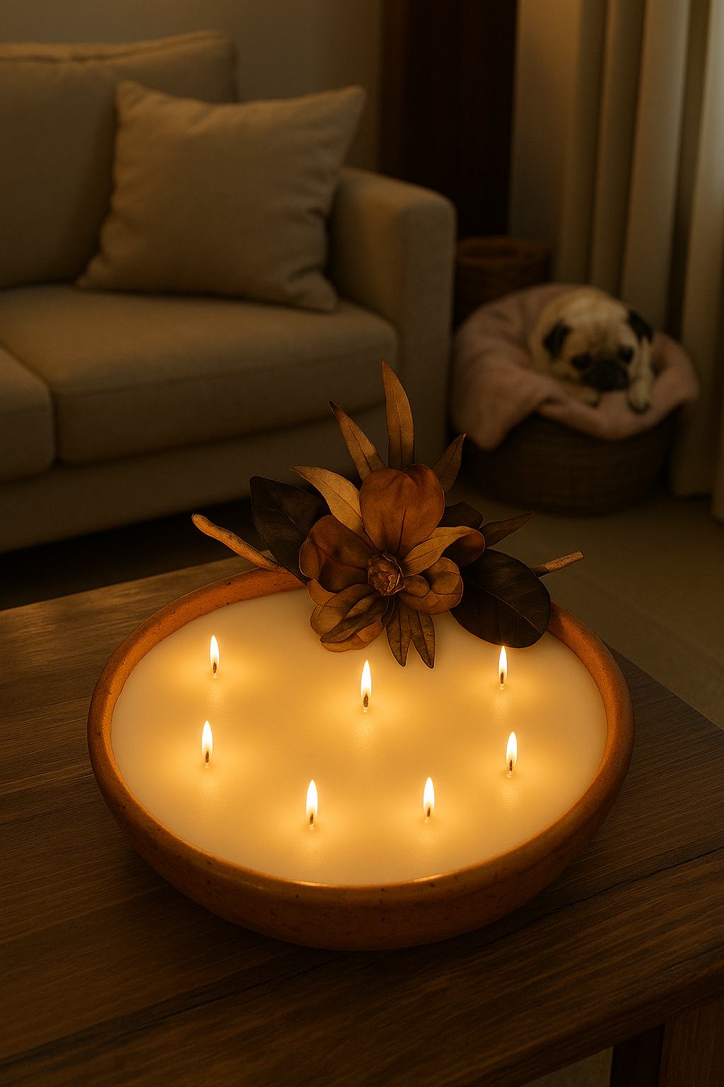 Geniş Form Büyük Boy Mum